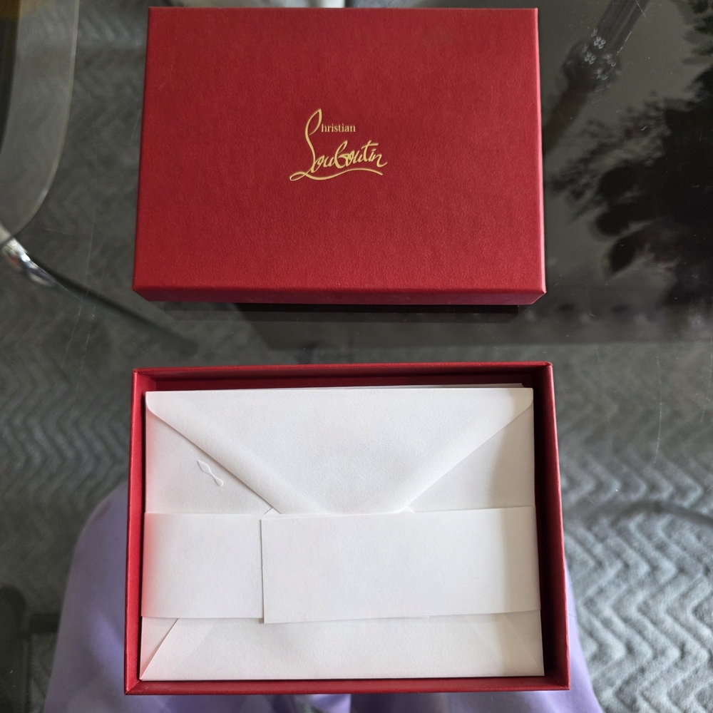 Christian Louboutin Red Gift Box